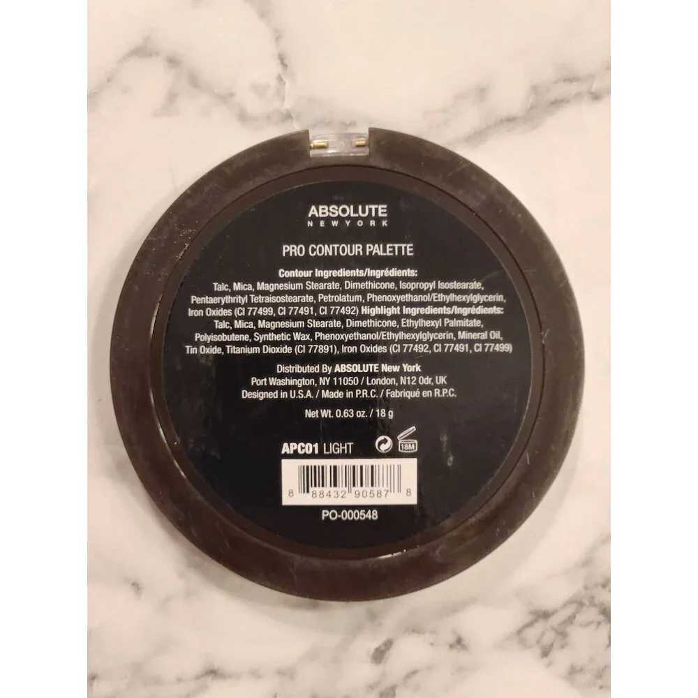 Absolute New York Pro Contour Palette Light